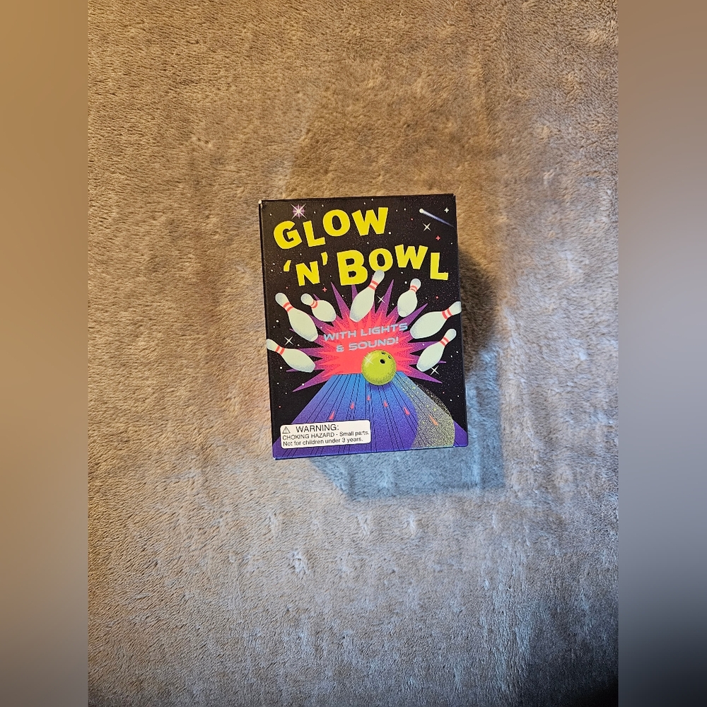 Glow 'N' Bowl Mini Bowling Game w/Lights and Sound RP MINIS